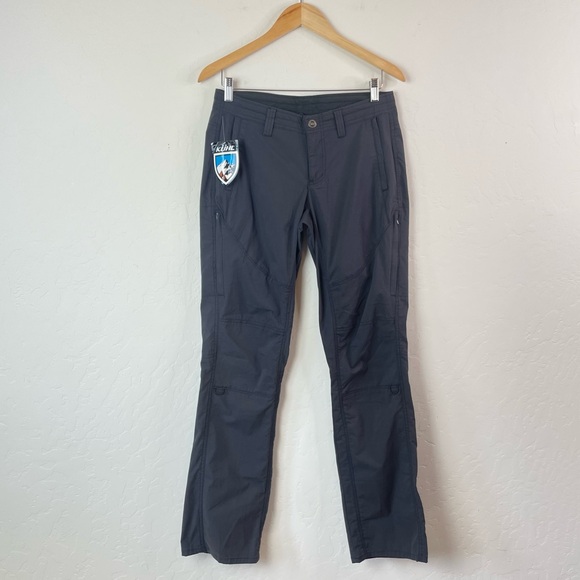 Kuhl Women's Spire Roll-Up 32” Inseam Grey Hiking Outdoor Pants Size 6 Reg New - Picture 2 of 16